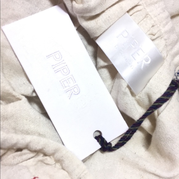 Piper by Townsen Long Sleeve Boho Blouse Sz Small - Picture 3 of 3